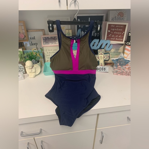 Coastal Blue Swimsuit size Small - Picture 12 of 13